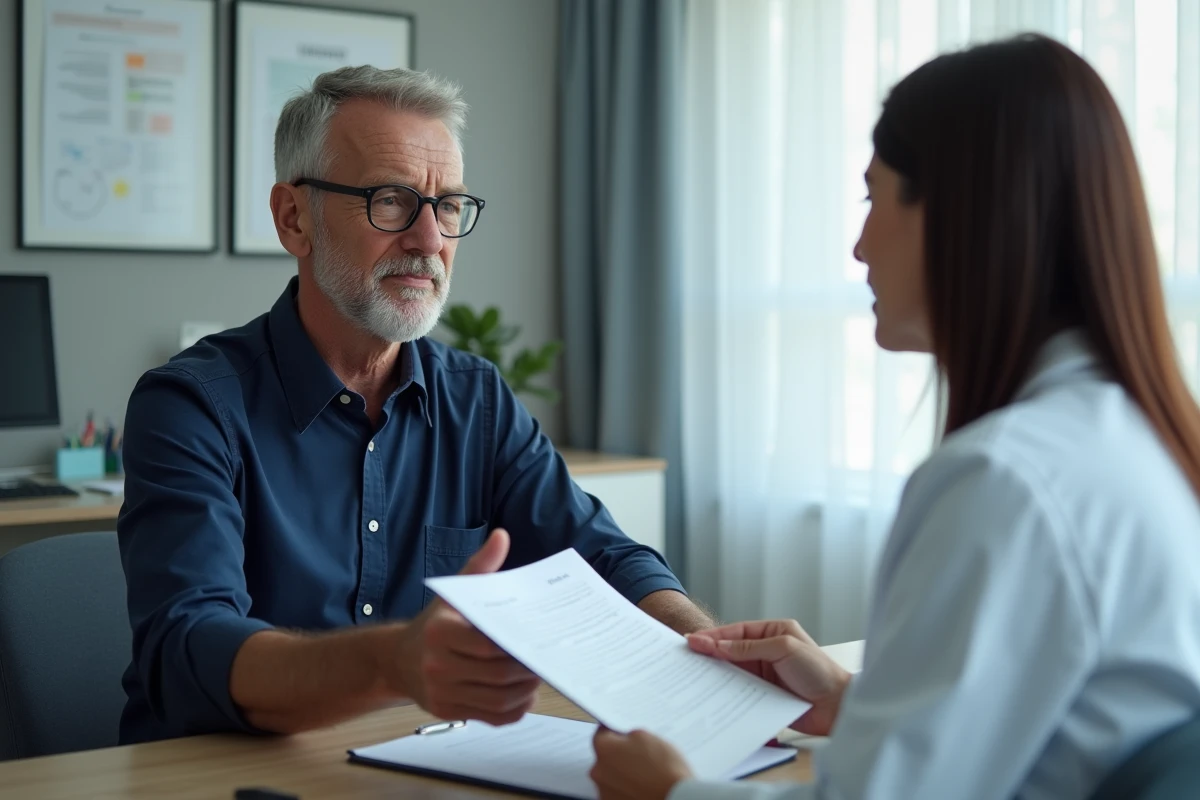 Patient consultant un médecin généraliste pour des effets secondaires liés au silicium organique G5