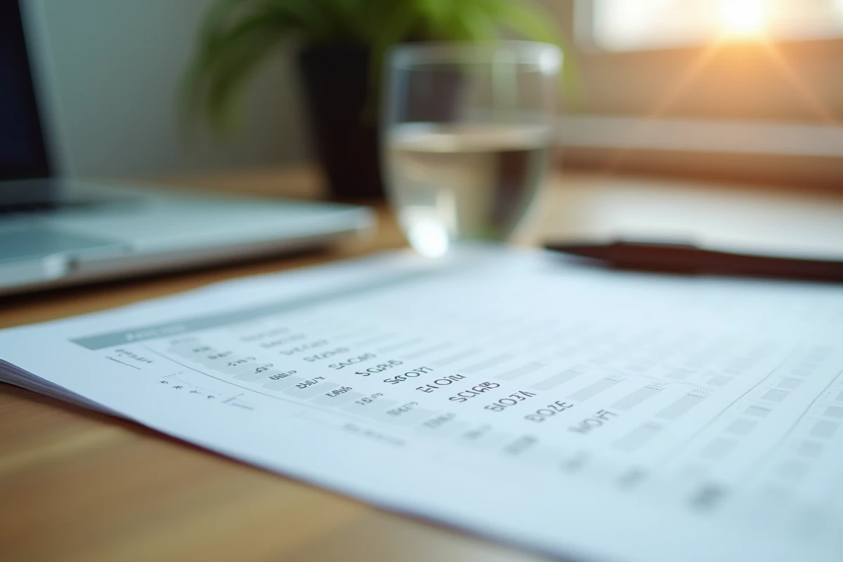 Résultats d'analyse sanguine sur papier montrant les valeurs de transaminases SGOT fluctuantes